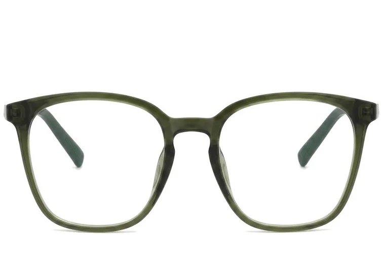 Rectangular Green TR90 Glasses #BS0620-0263