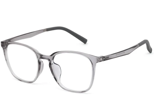 Rectangular Gray TR90 Glasses #BS0620-0264