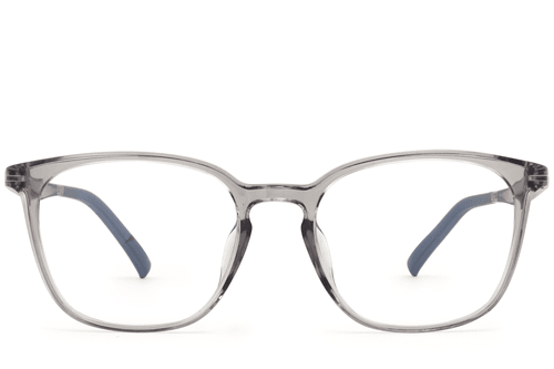 Lunettes rectangulaires grises TR90 #BS0620-0264