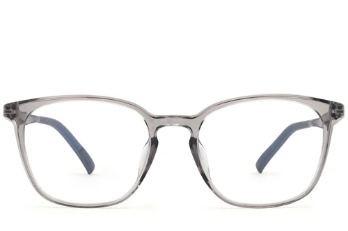 Rectangular Gray TR90 Glasses #BS0620-0264