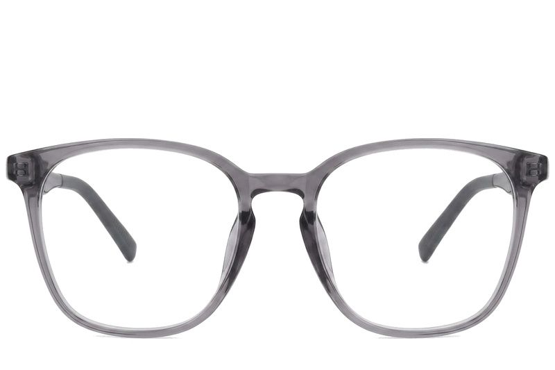 Rectangular Gray TR90 Glasses #BS0620-0265