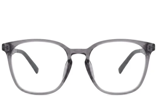 Lunettes rectangulaires grises TR90 #BS0620-0265