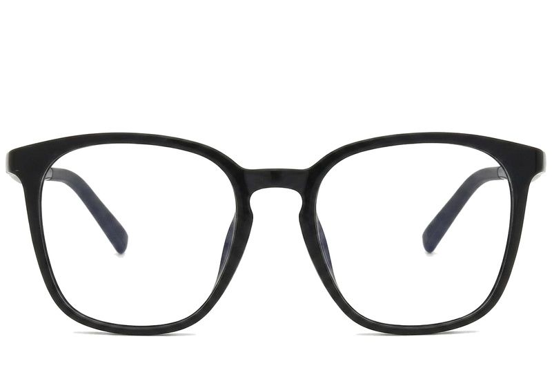 Gafas rectangulares negras TR90 #BS0620-0266