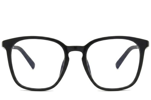 Lunettes rectangulaires noires TR90 #BS0620-0266