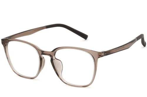 Lunettes rectangulaires marron TR90 #BS0620-0268
