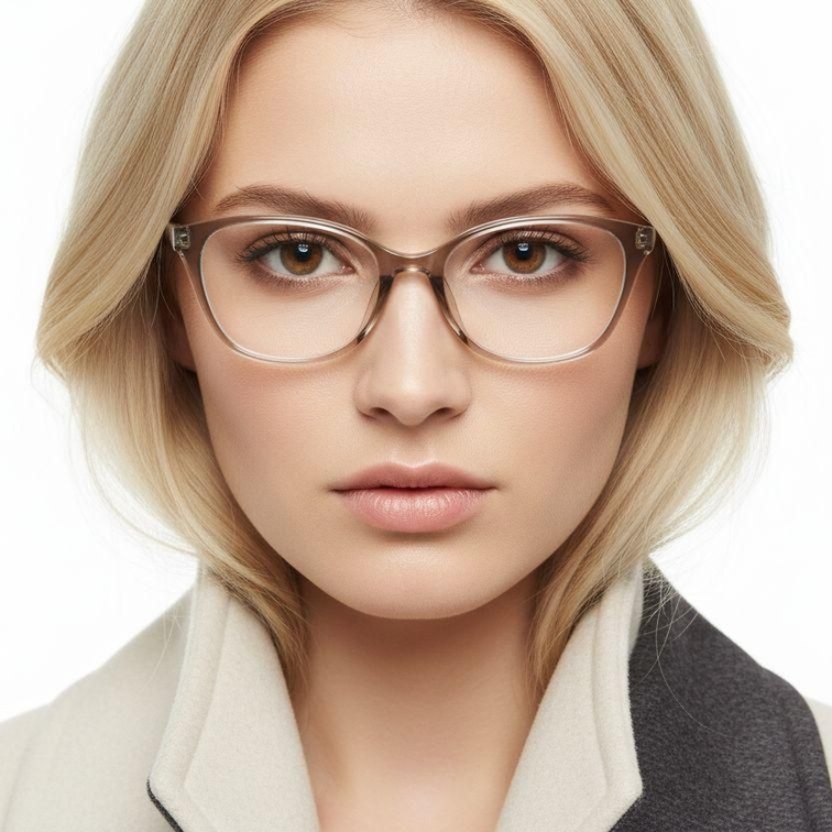 Butterfly Brown TR90 Glasses #BS0620-0269
