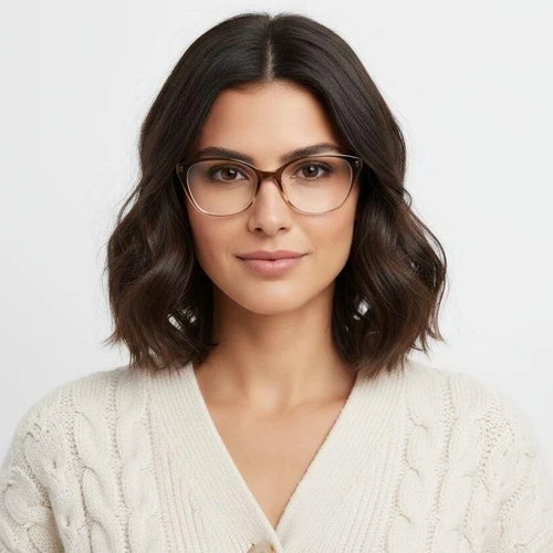 Butterfly Brown TR90 Glasses #BS0620-0270