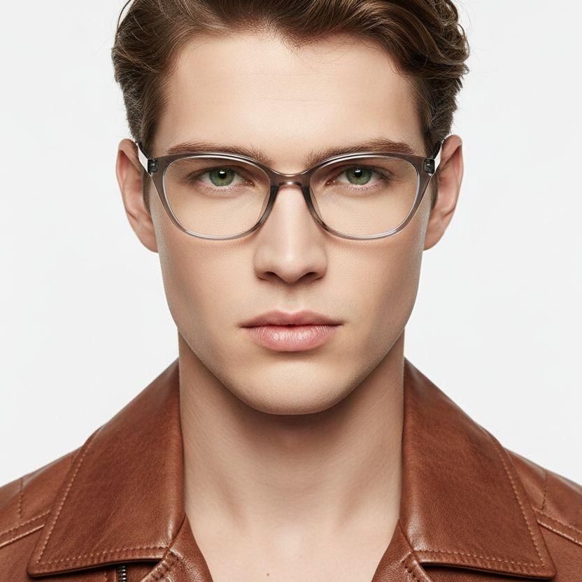 Butterfly Gray TR90 Glasses #BS0620-0271