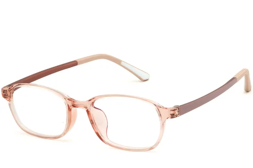 Lunettes rectangulaires orange TR90 #BS0620-0277