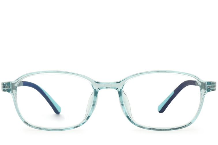 Rectangular Green TR90 Glasses #BS0620-0278