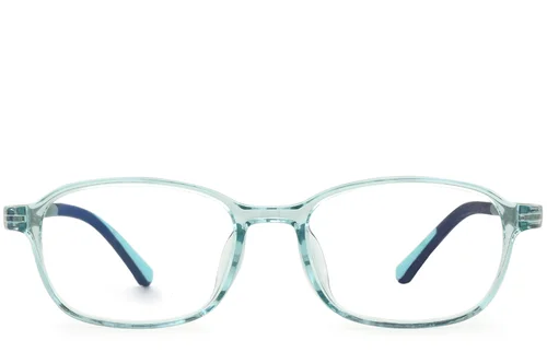 Lunettes rectangulaires vertes TR90 #BS0620-0278