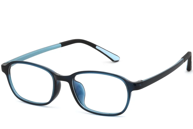 Rectangular Blue TR90 Glasses #BS0620-0280