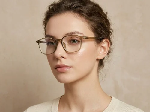 Lunettes rectangulaires vertes TR90 #BS0620-0283