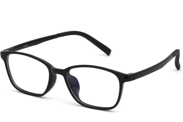 Rectangular Black TR90 Glasses #BS0620-0285