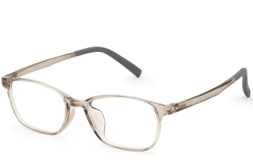 Lunettes rectangulaires grises TR90 #BS0620-0286