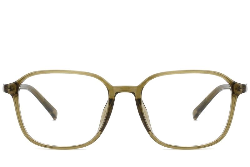Rectangular Green TR90 Glasses #BS0620-0288