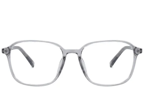 Lunettes rectangulaires grises TR90 #BS0620-0289