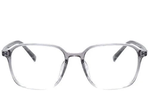 Lunettes rectangulaires grises TR90 #BS0620-0291