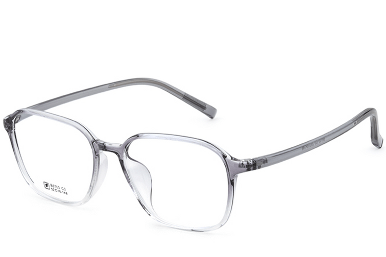 Rectangular Gray TR90 Glasses #BS0620-0291