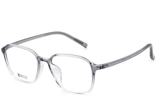 Lunettes rectangulaires grises TR90 #BS0620-0291