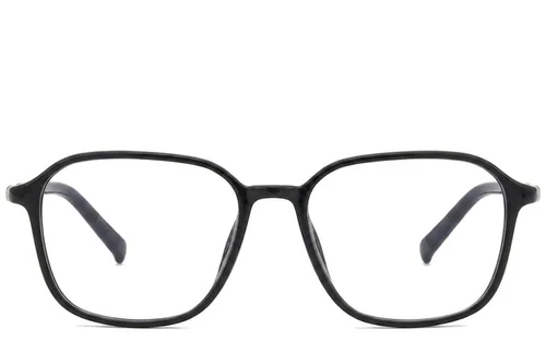 Lunettes rectangulaires grises TR90 #BS0620-0292