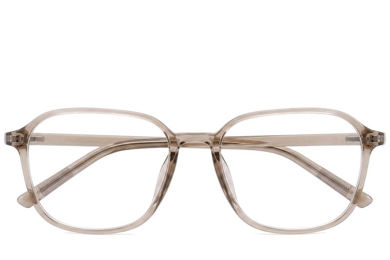Rectangular Brown TR90 Glasses #BS0620-0293