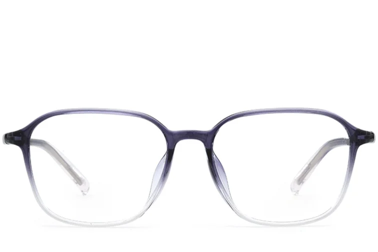 Rectangular Purple TR90 Glasses #BS0620-0294