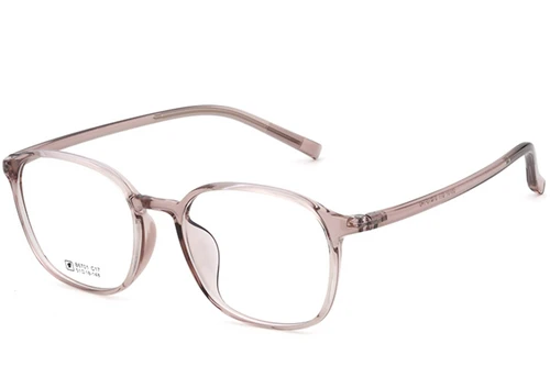 Rectangular Pink TR90 Glasses #BS0620-0295
