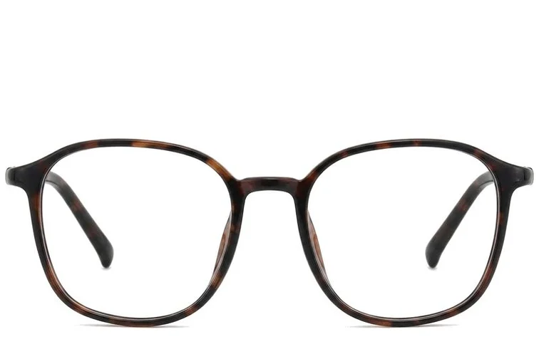 Rechteckige TR90-Brille in Schildpattoptik #BS0620-0297