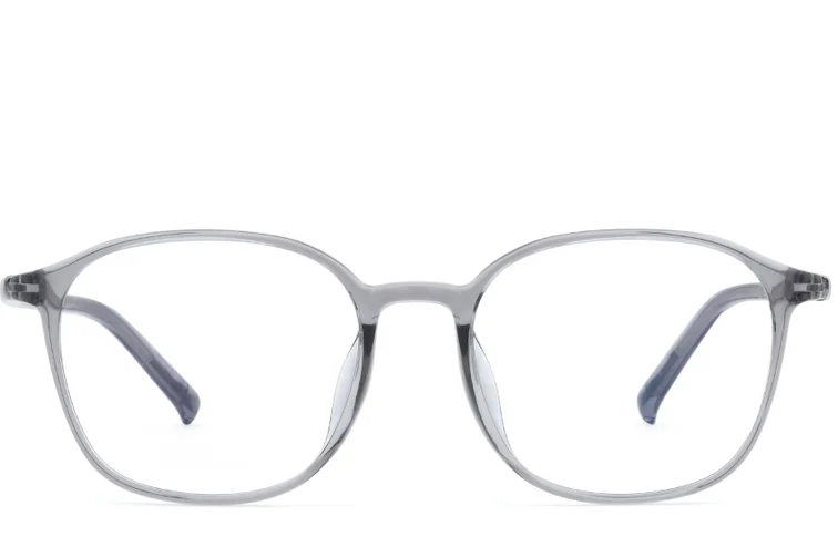 Rectangular Gray TR90 Glasses #BS0620-0300