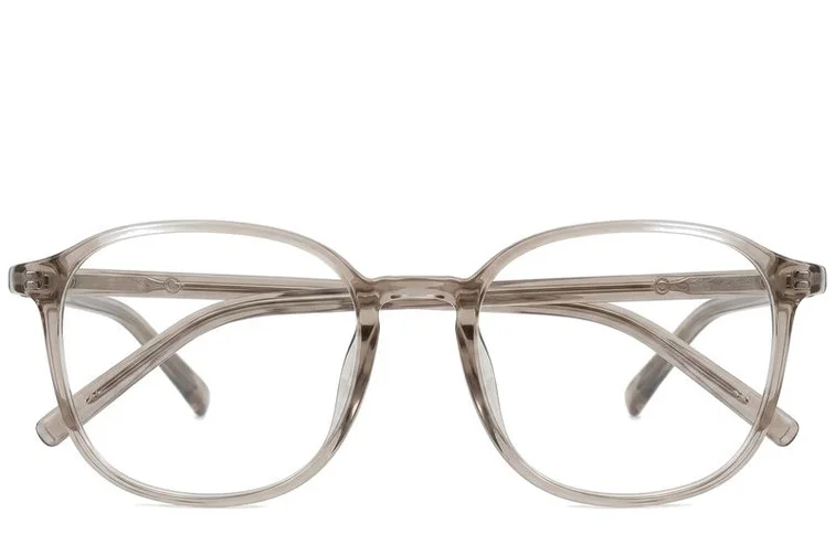Lunettes rectangulaires grises TR90 #BS0620-0301