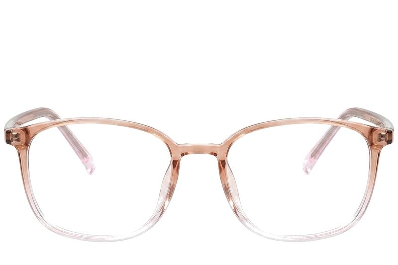 Rectangular Brown TR90 Glasses #BS0620-0302
