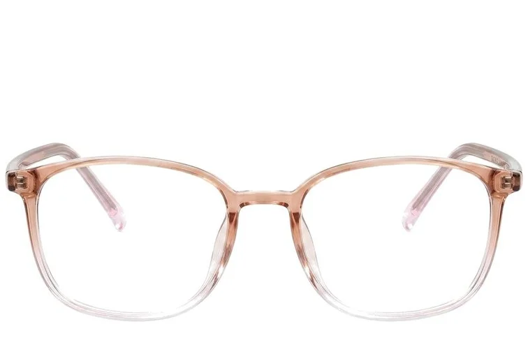 Rectangular Brown TR90 Glasses #BS0620-0302