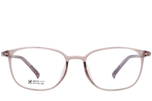 Rectangular Pink TR90 Glasses #BS0620-0303