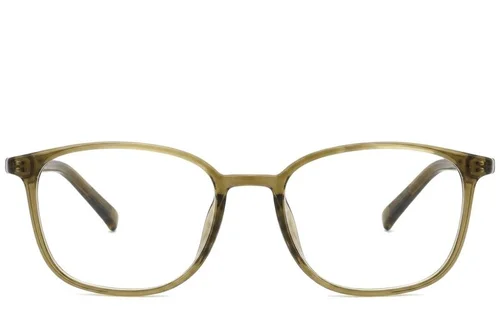 Lunettes rectangulaires vertes TR90 #BS0620-0305