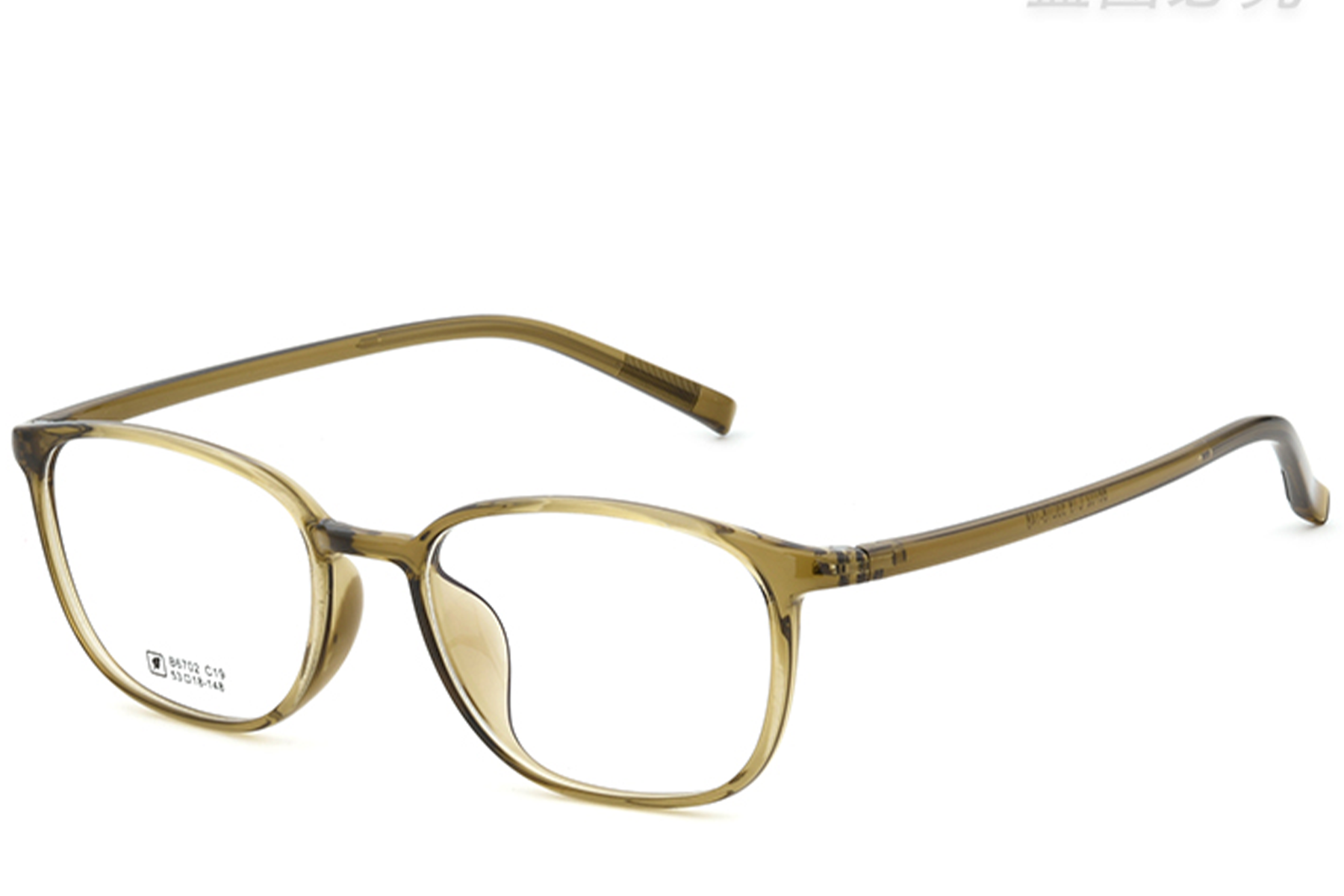 Rectangular Green TR90 Glasses #BS0620-0305