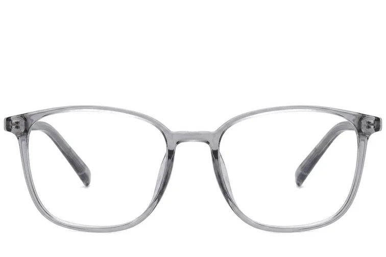 Lunettes rectangulaires grises TR90 #BS0620-0306