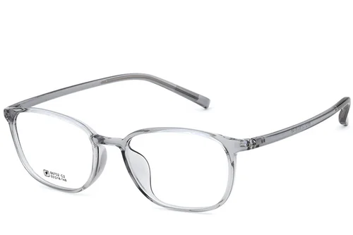 Lunettes rectangulaires grises TR90 #BS0620-0306