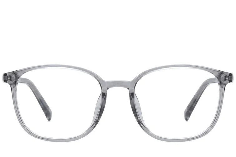 Lunettes rectangulaires grises TR90 #BS0620-0307