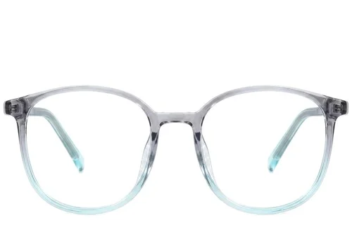 Lunettes ovales grises TR90 #BS0620-0311