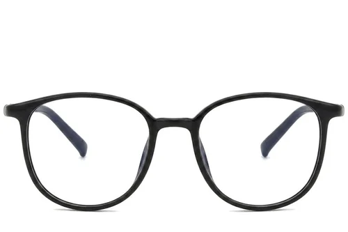 Lunettes ovales noires TR90 #BS0620-0312