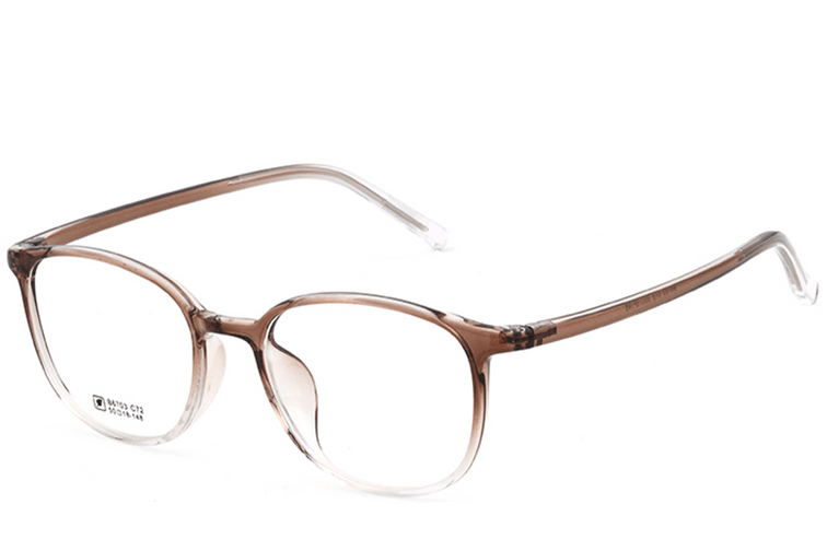 Oval Brown TR90 Glasses #BS0620-0314