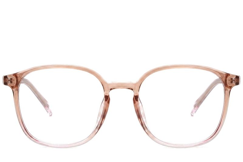Lunettes rectangulaires roses TR90 #BS0620-0315
