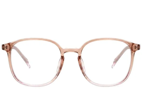 Lunettes rectangulaires roses TR90 #BS0620-0315