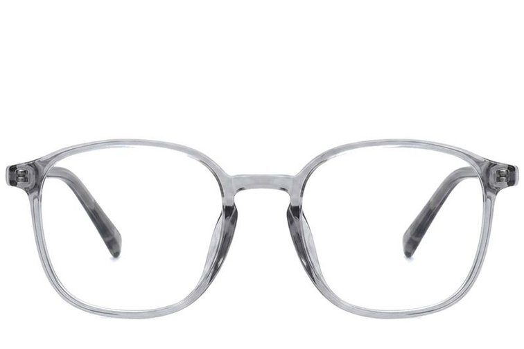 Lunettes rectangulaires grises TR90 #BS0620-0317