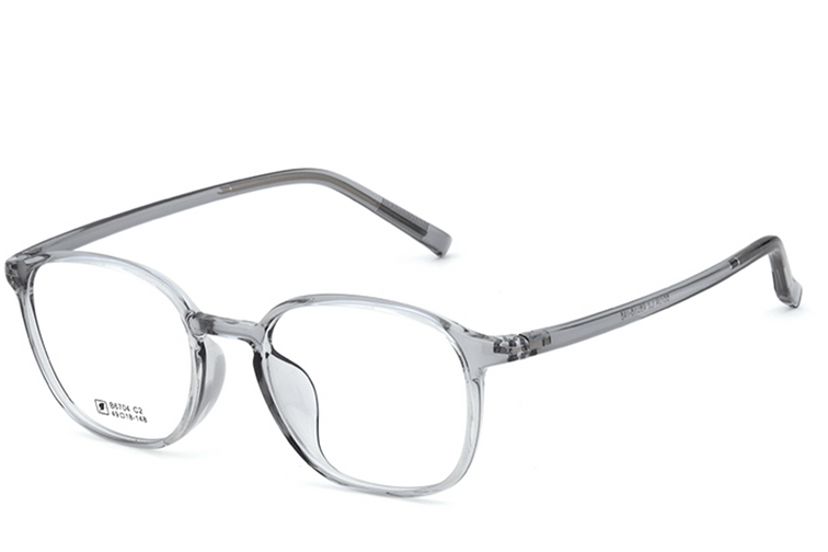Rectangular Gray TR90 Glasses #BS0620-0317