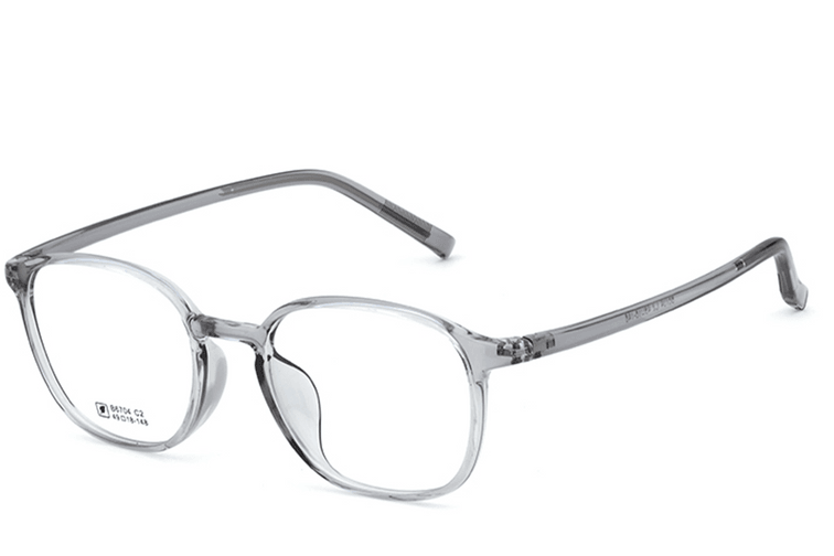 Gafas rectangulares grises TR90 #BS0620-0317