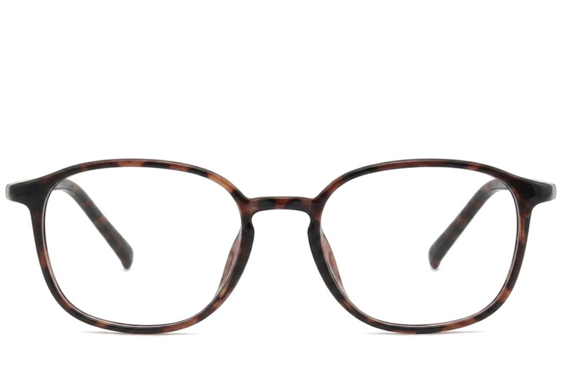 Rectangular Tortoiseshell TR90 Glasses #BS0620-0318