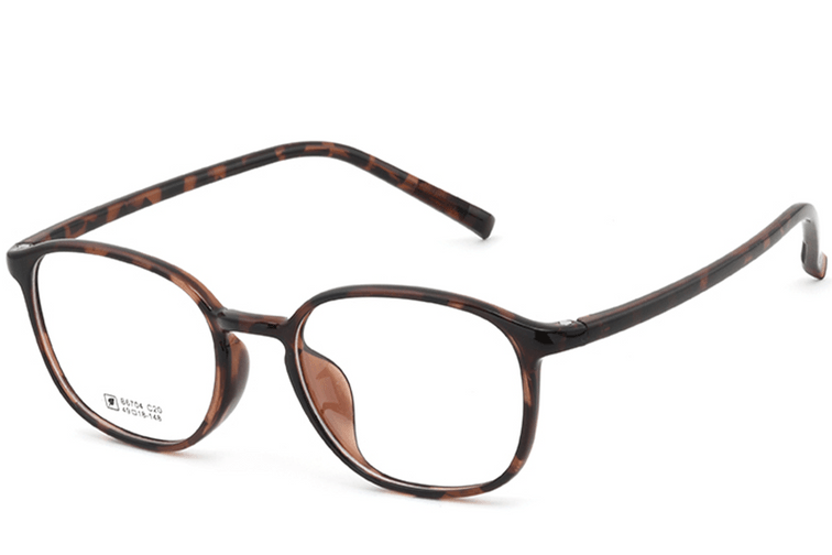 Rectangular Tortoiseshell TR90 Glasses #BS0620-0318