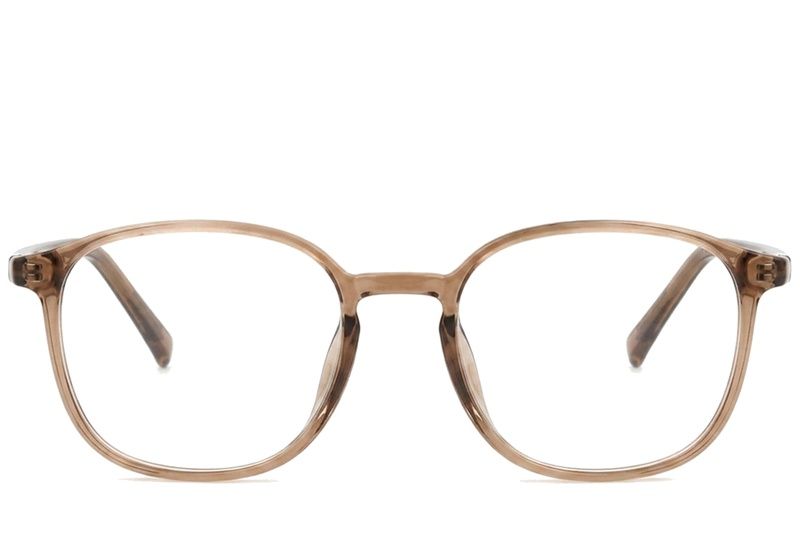 Rectangular Brown TR90 Glasses #BS0620-0320